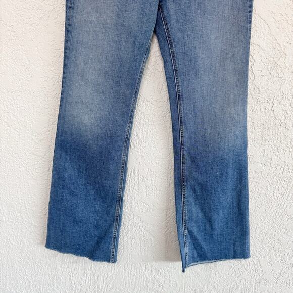 Rag & Bone High-Rise Crop Flare Jeans - Picture 4 of 8